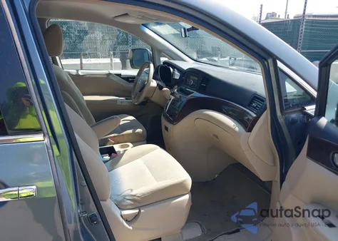 2012 Nissan Quest S из США, поврежденный, VIN JN8AE2KP7C9030807